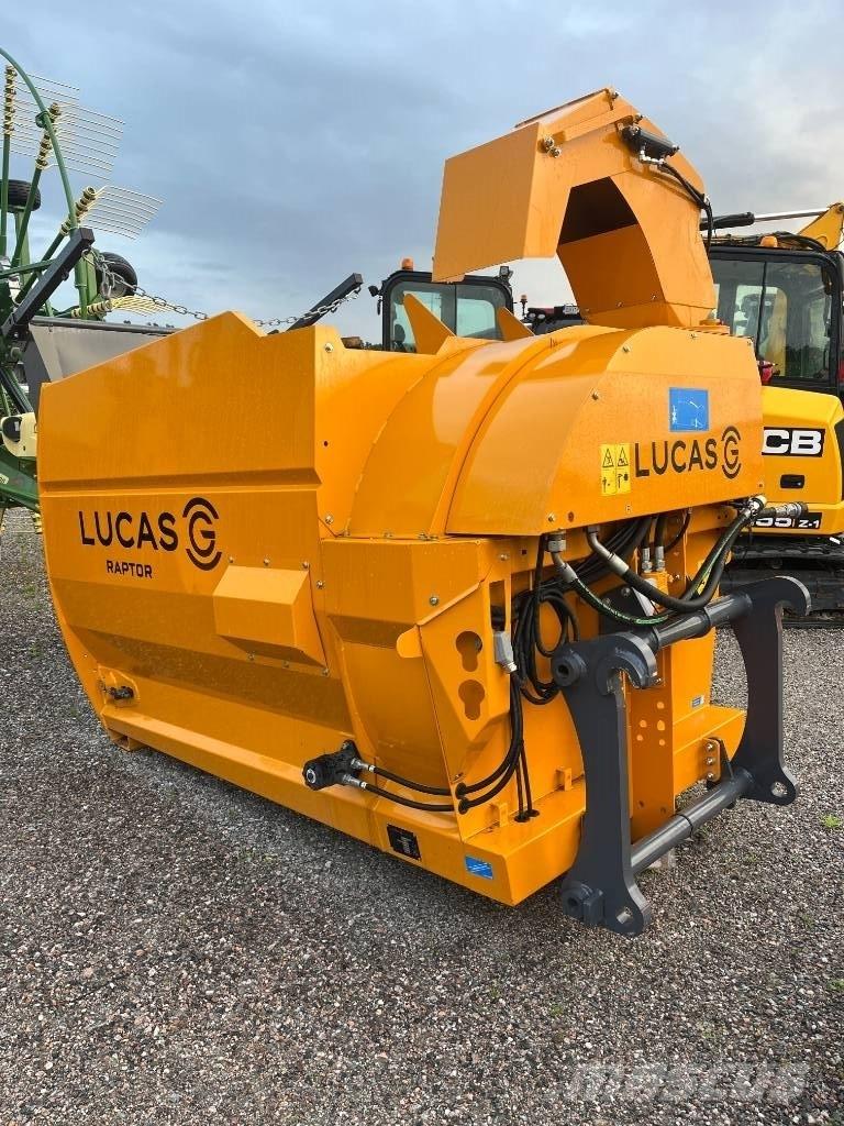 Lucas Raptor BK Dérouleuse, pailleuse