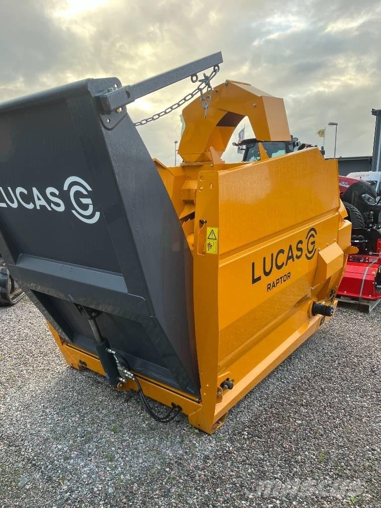Lucas Raptor BK Dérouleuse, pailleuse
