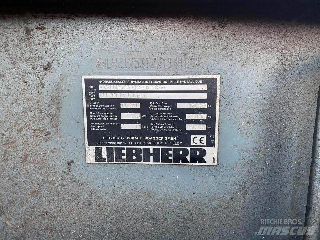 Liebherr LH 30 M Pelle à déchets