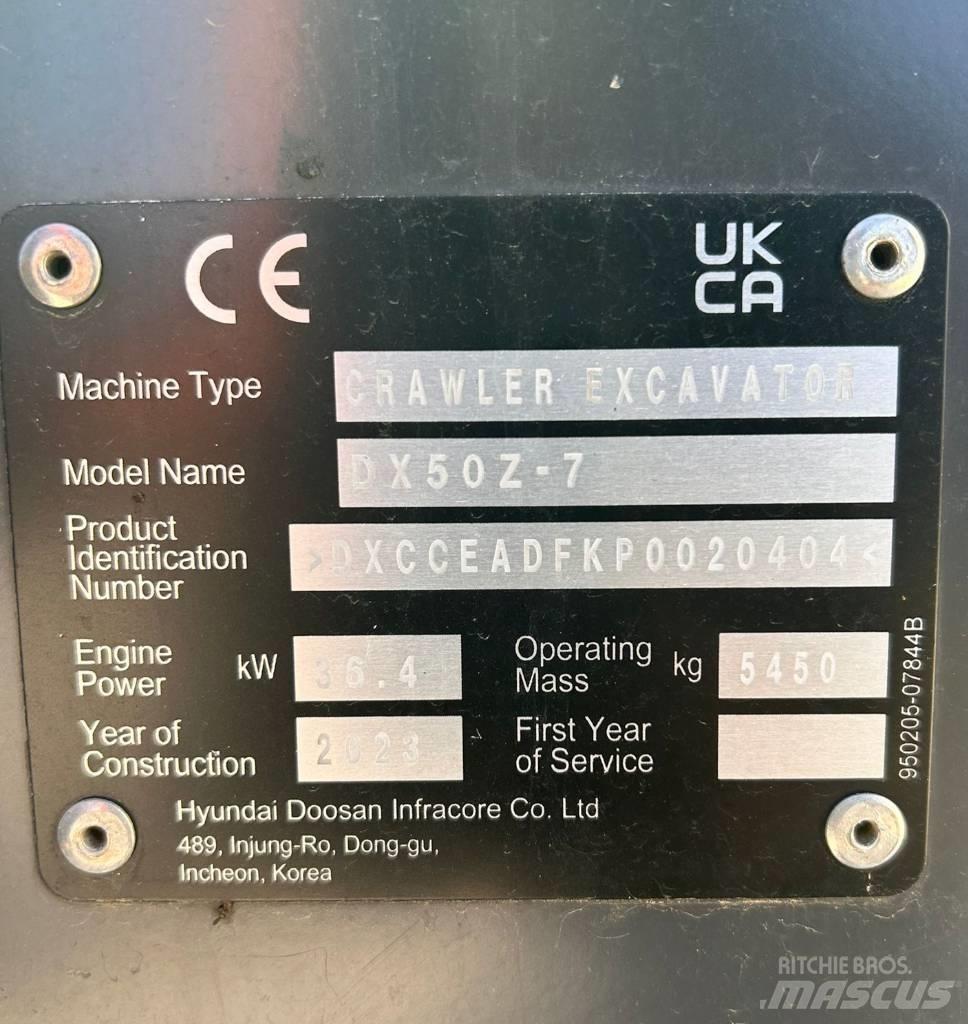 Doosan DX 50 Z-7 Manutention - Autres
