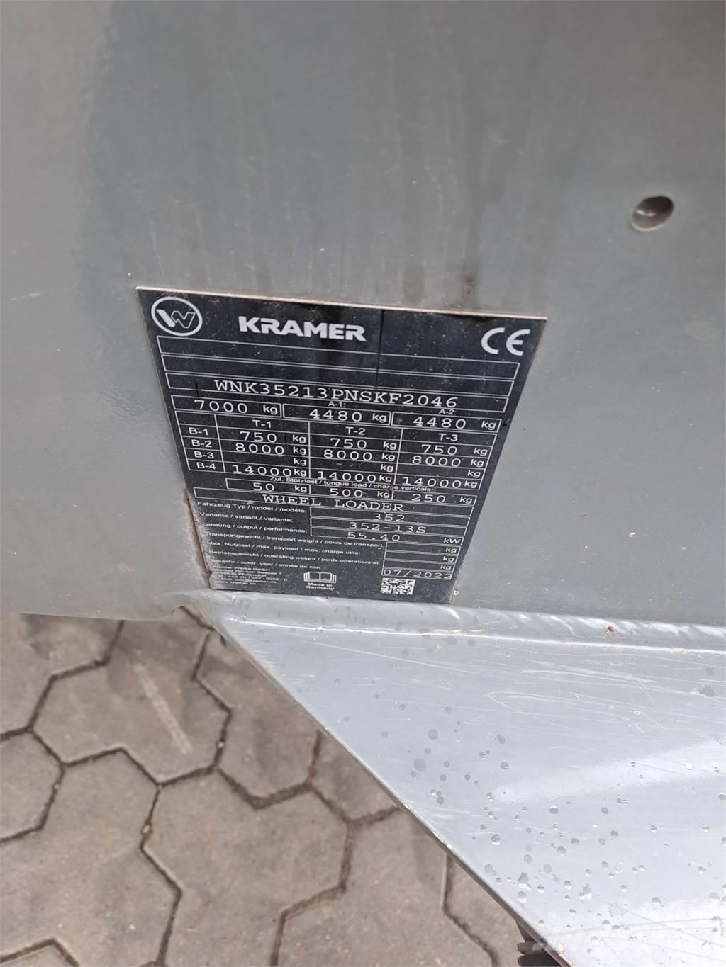 Kramer 8105 Chargeuse sur pneus