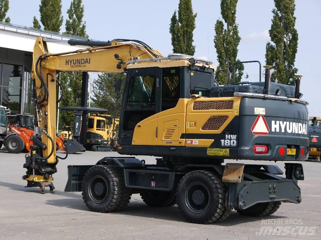 Hyundai HW 180 Pelle sur pneus