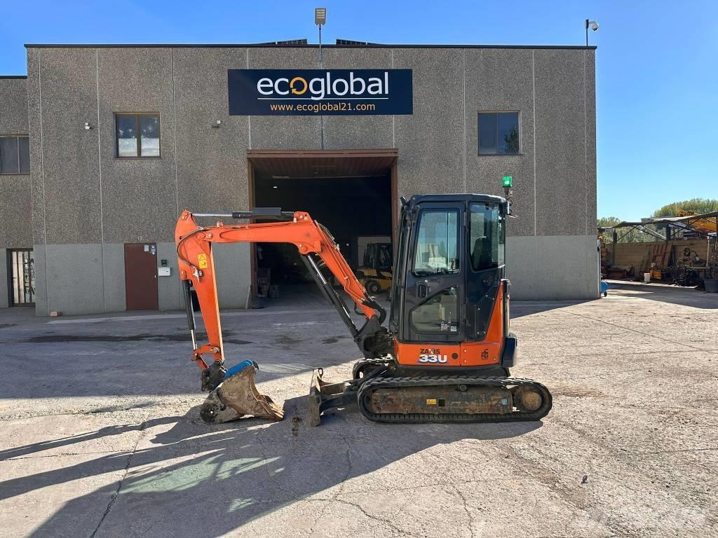 Hitachi ZX 33 U-6 Mini pelle < 7t
