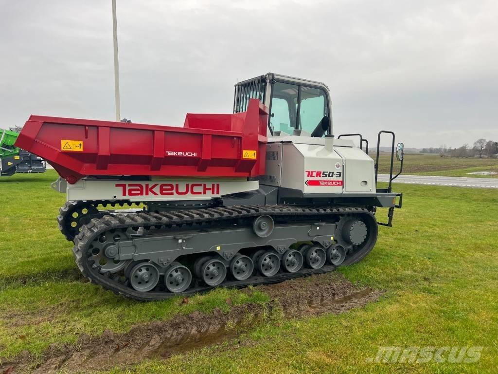 Takeuchi TCR 50 -3 Tombereau sur chenilles
