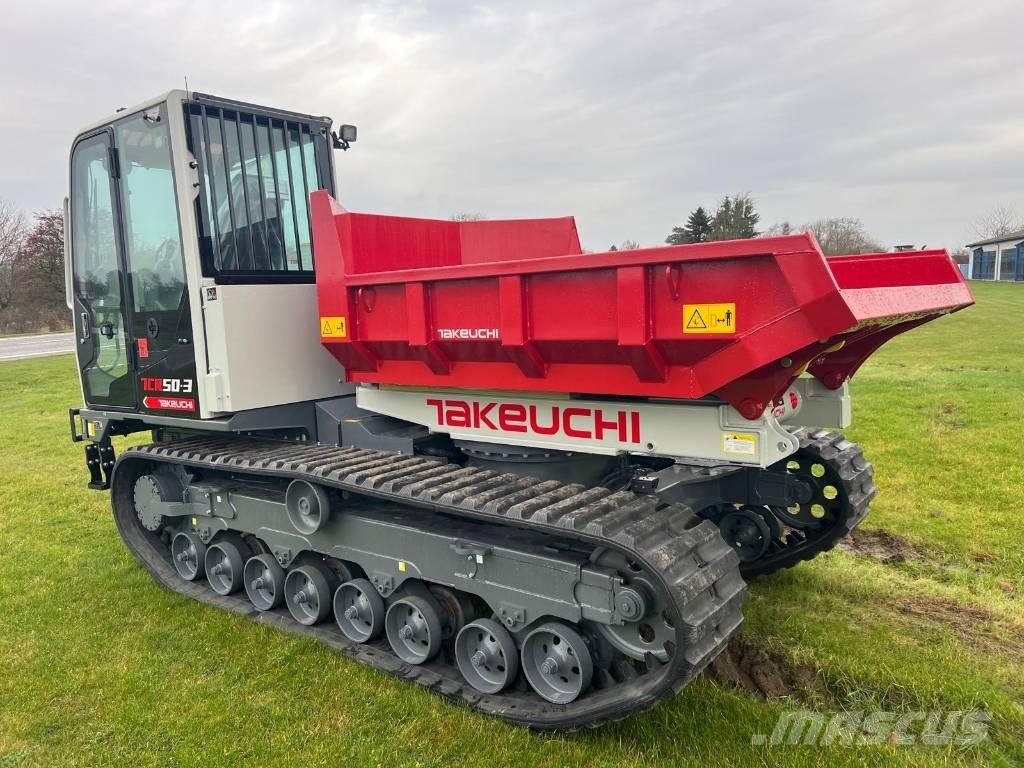 Takeuchi TCR 50 -3 Tombereau sur chenilles
