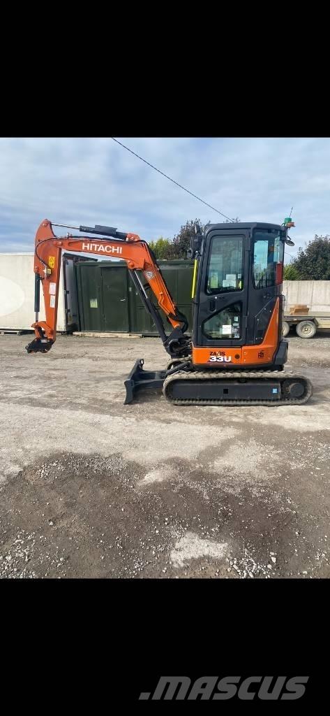  2022 Hitachi 33U-6 Mini pelle < 7t