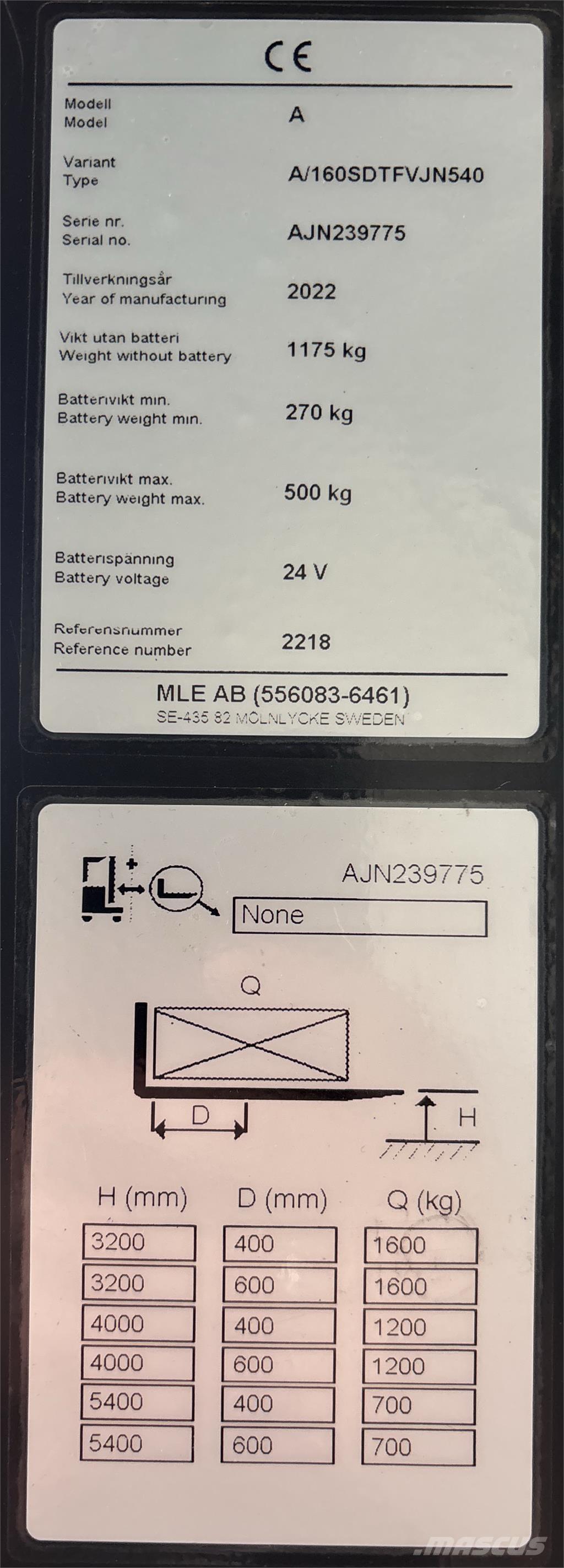 Atlet A160 Gerbeurs Automoteurs