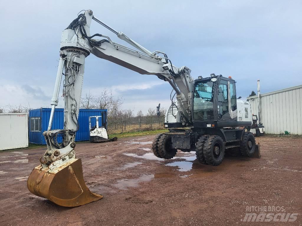 Hitachi ZX 170 W-3 Pelle sur pneus