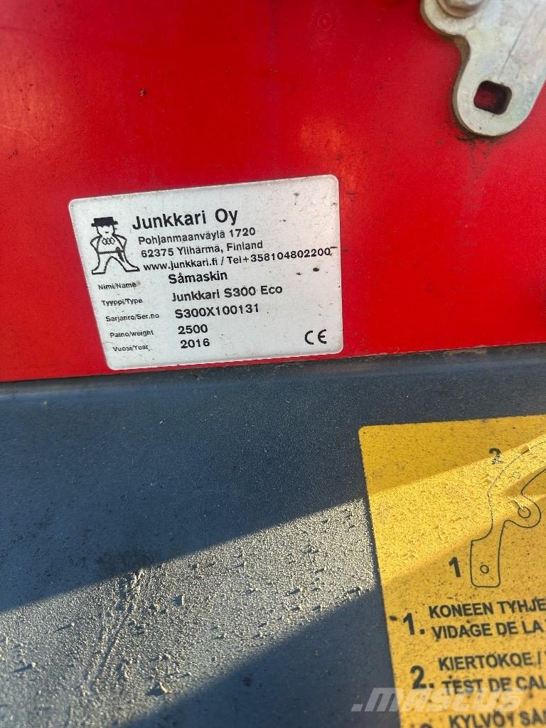 Junkkari S300 Eco Semoir combiné