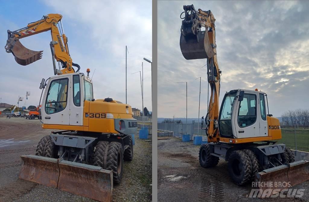Liebherr A 309 Pelle sur pneus