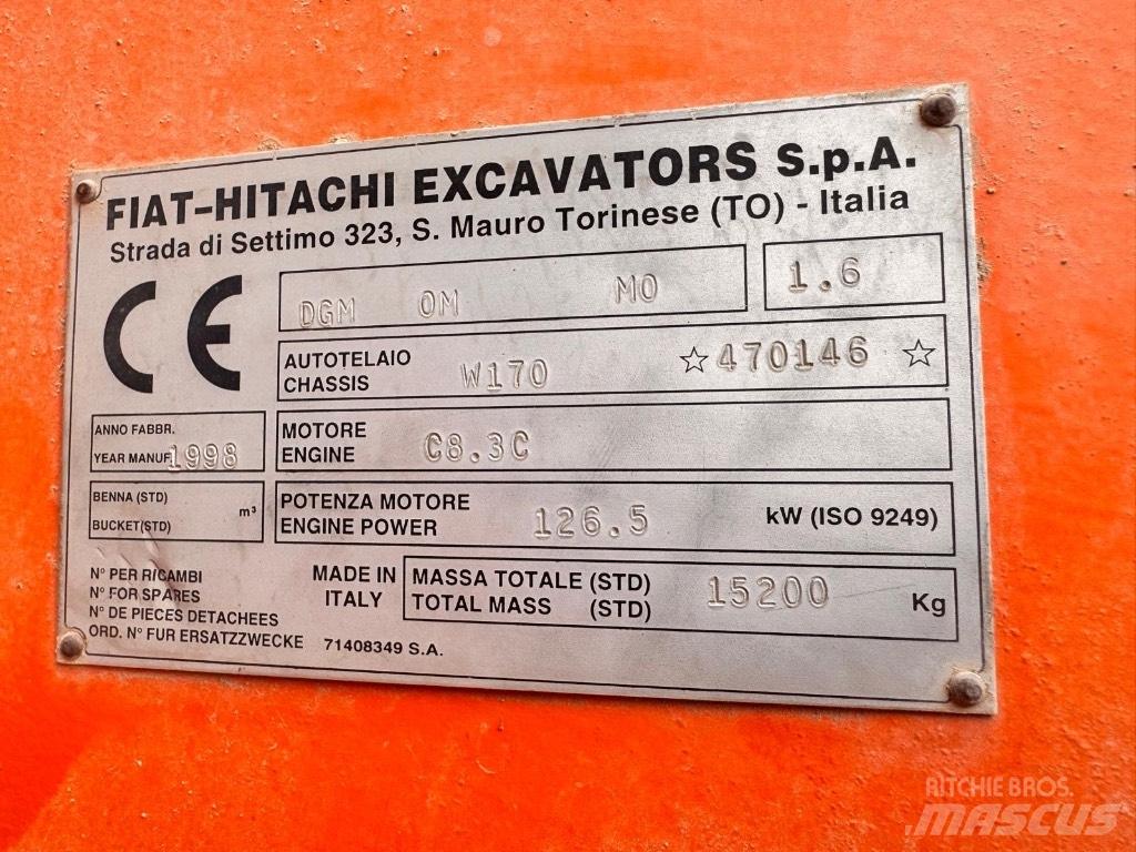 Hitachi W 170 Chargeuse sur pneus