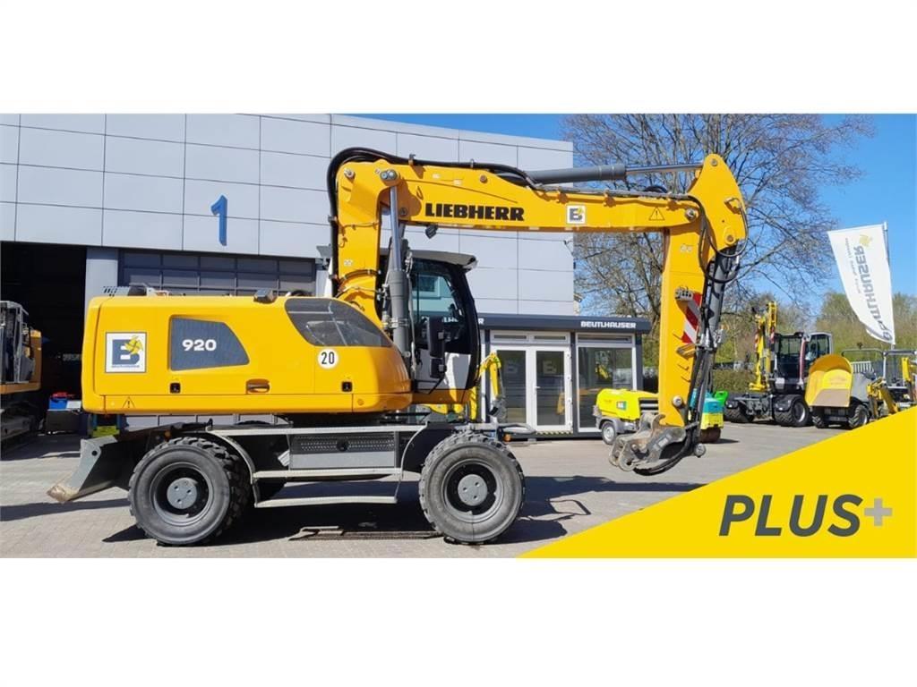 Liebherr A920 Pelle sur pneus