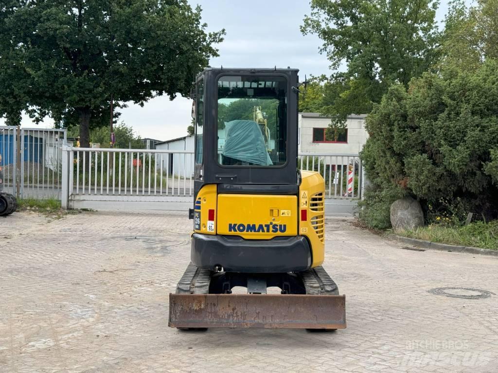 Komatsu PC26MR-3 Mini pelle < 7t