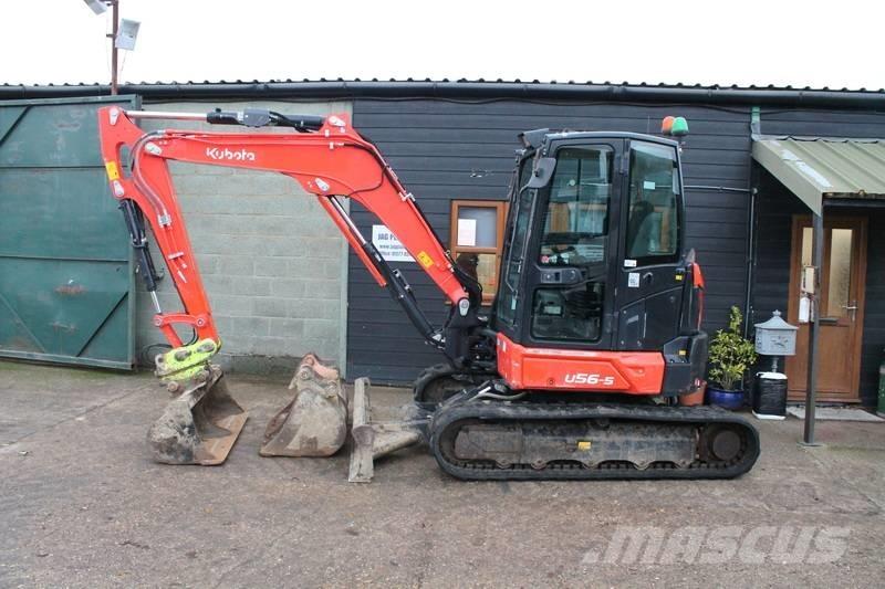 Kubota U 56-5 Mini pelle < 7t