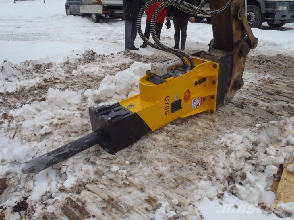  TUR G70 S 1240kg Marteau hydraulique