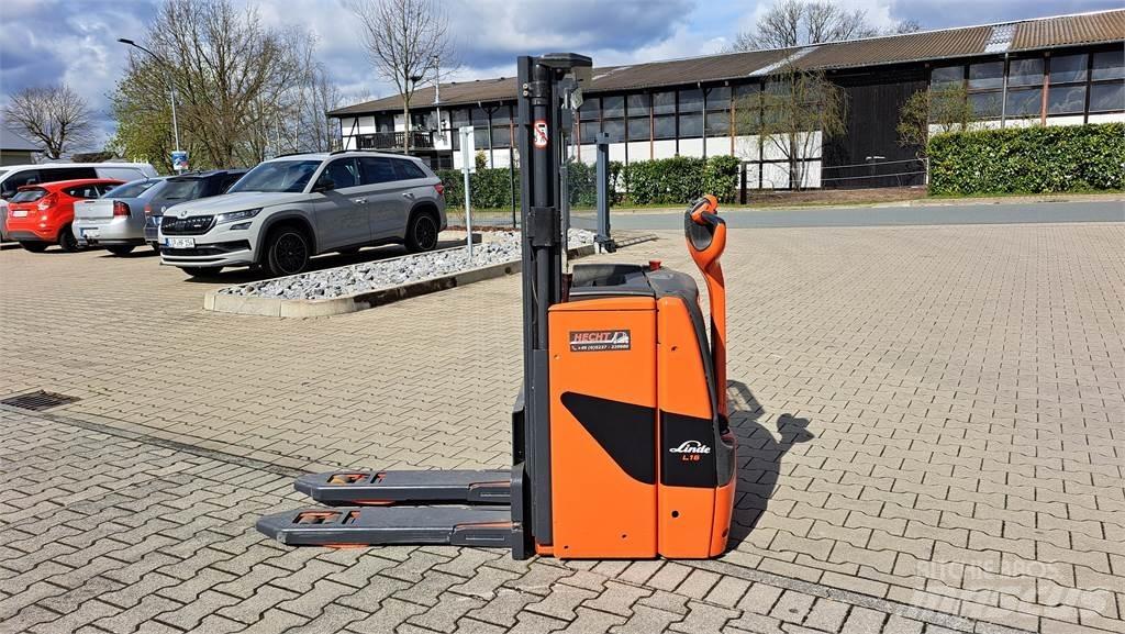 Linde L16i Gerbeur accompagnant