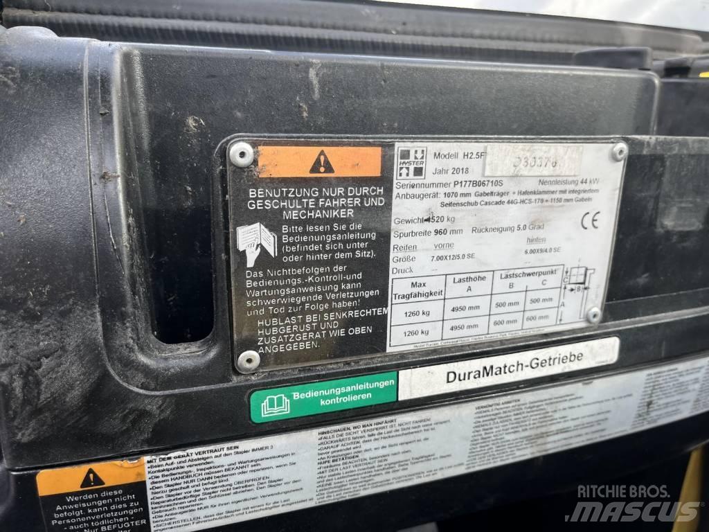 Hyster H2.5FT Chariots diesel