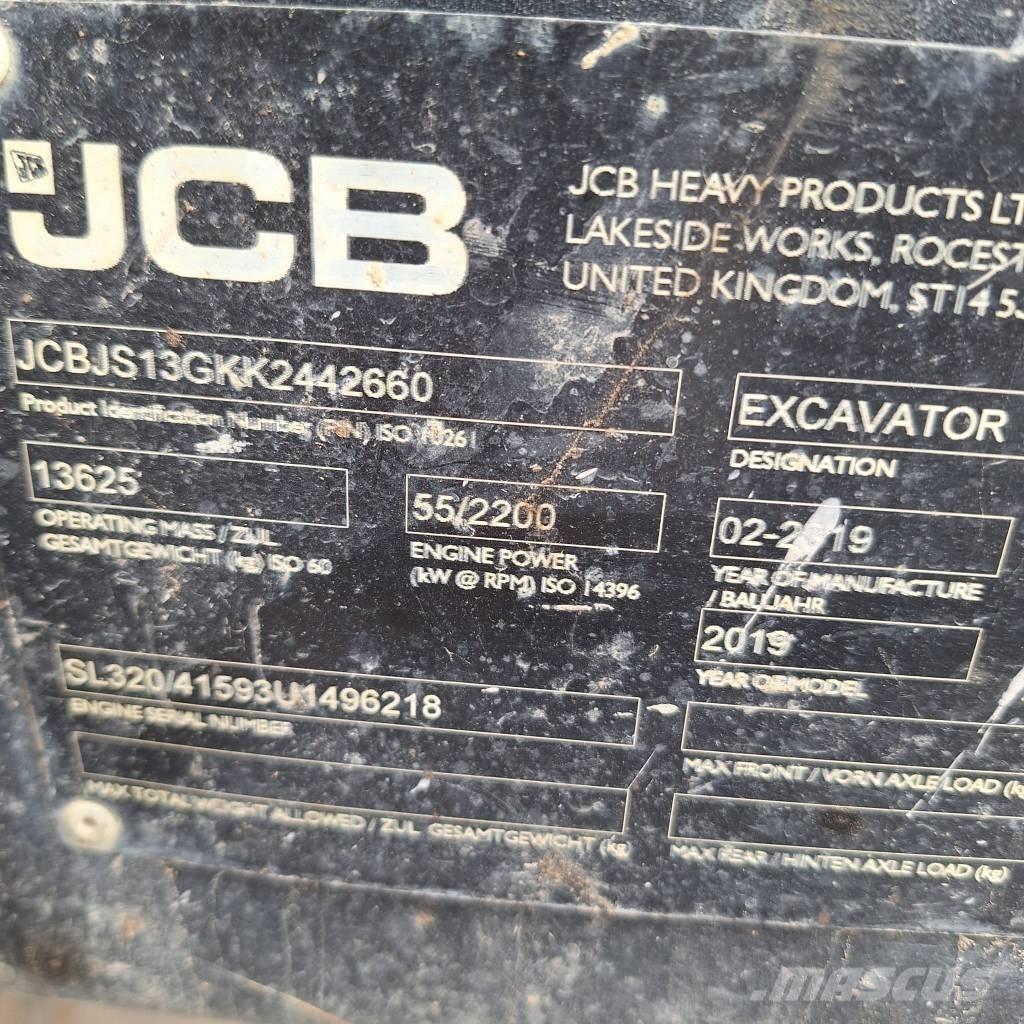JCB JS 131 LC Pelle sur chenilles