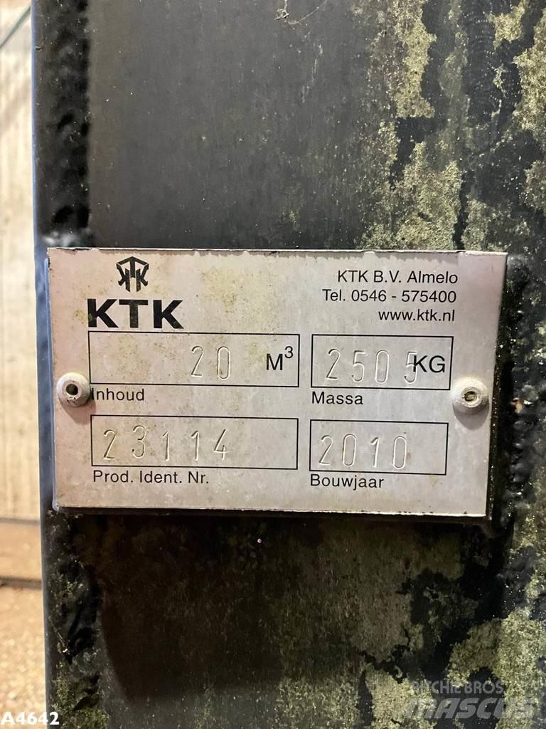  KTK 20m³ container Conteneurs spécifiques