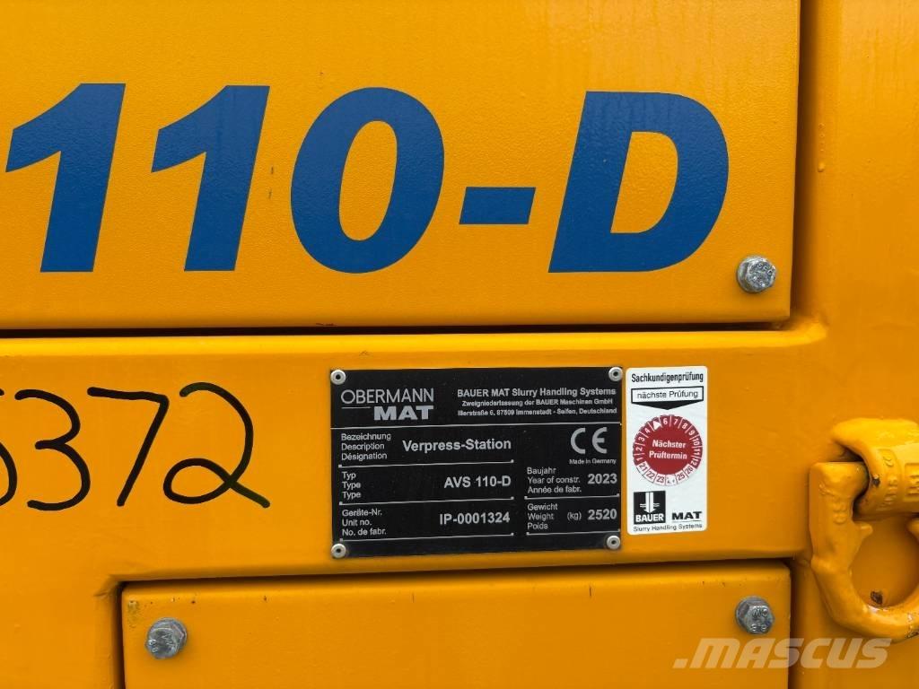 Bauer MAT AVS110-D Construction - Autres