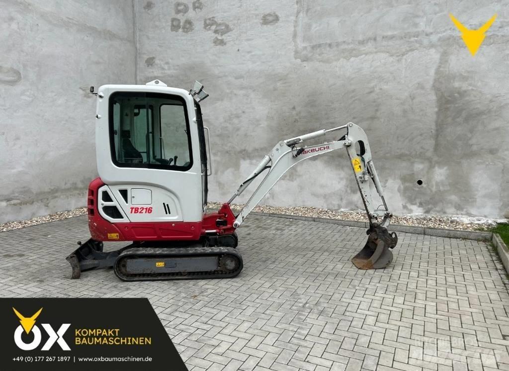 Takeuchi TB 216 Mini pelle < 7t
