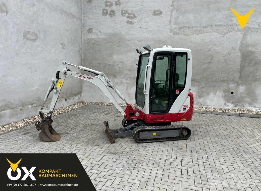 Takeuchi TB 216 Mini pelle < 7t