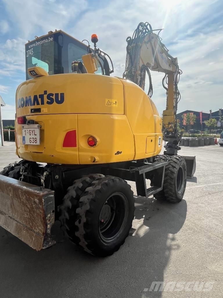 Komatsu PW98MR-10 Pelle sur pneus
