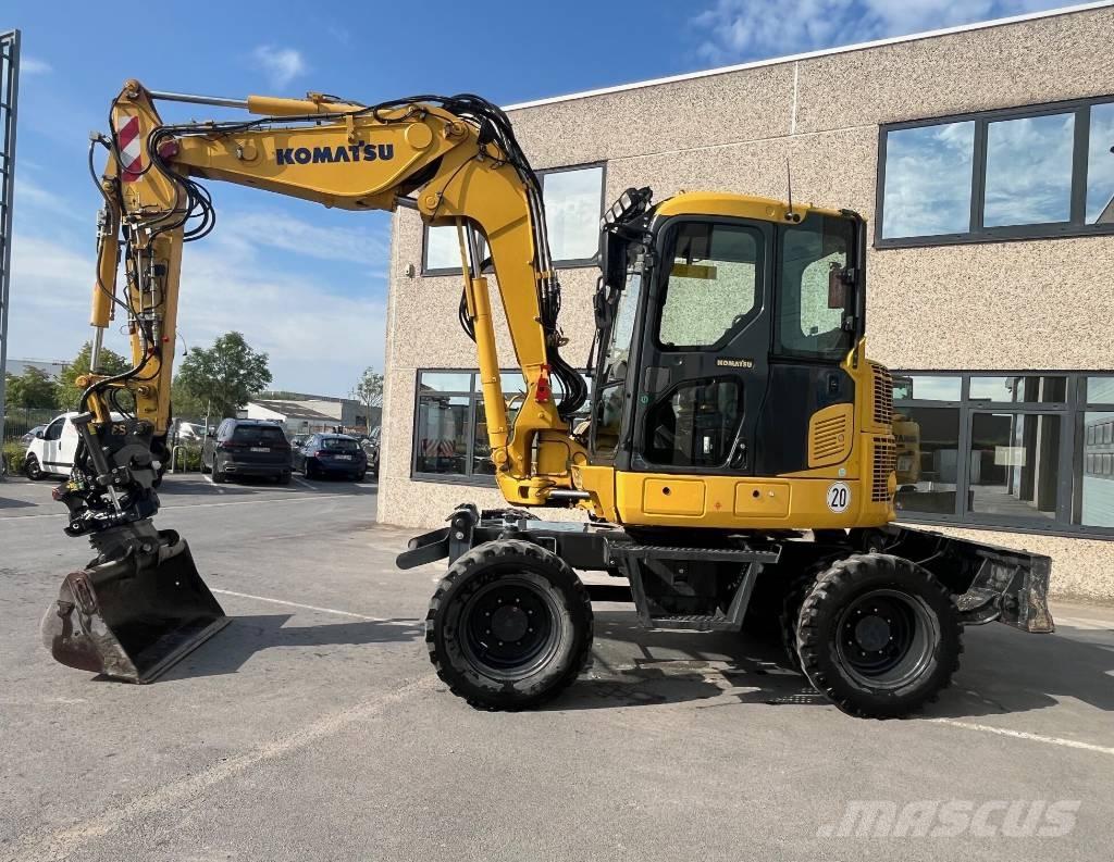 Komatsu PW98MR-10 Pelle sur pneus