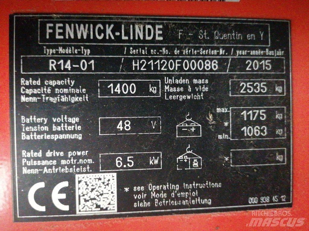 Linde R14-01 Chariot à mât rétractable