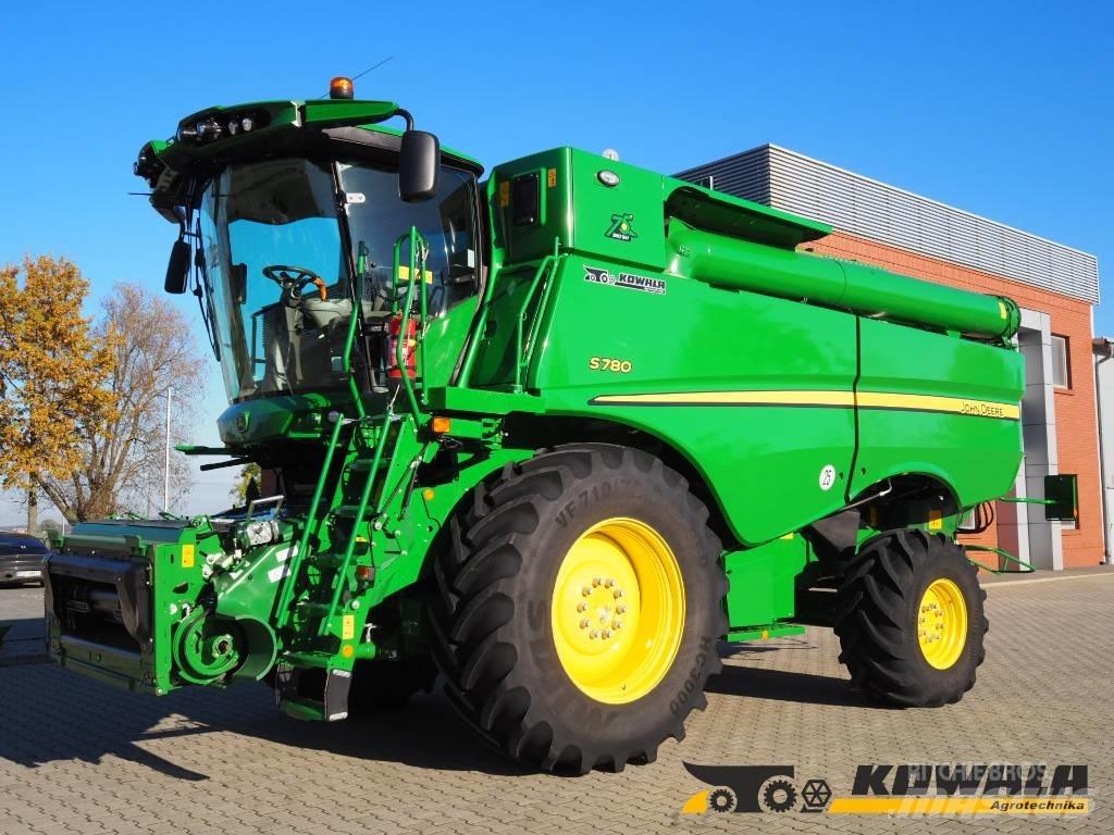 John Deere S780 + 730X Moissonneuse batteuse