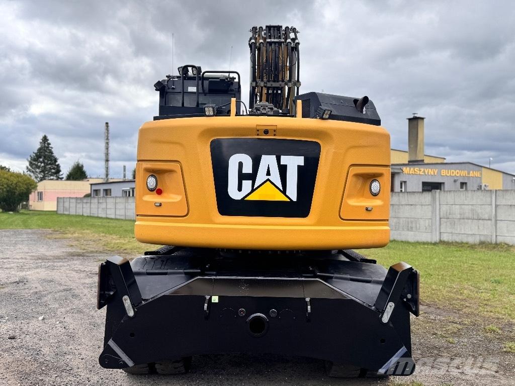 CAT M315F Pelle sur pneus