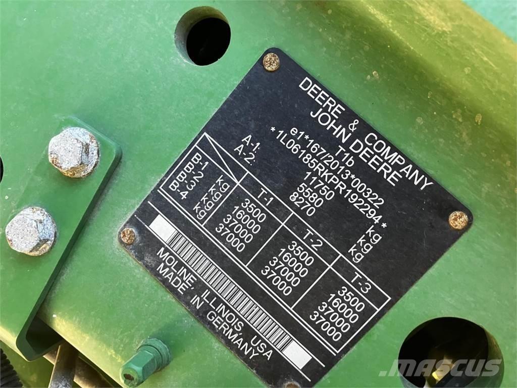 John Deere 6R 185 Tracteur