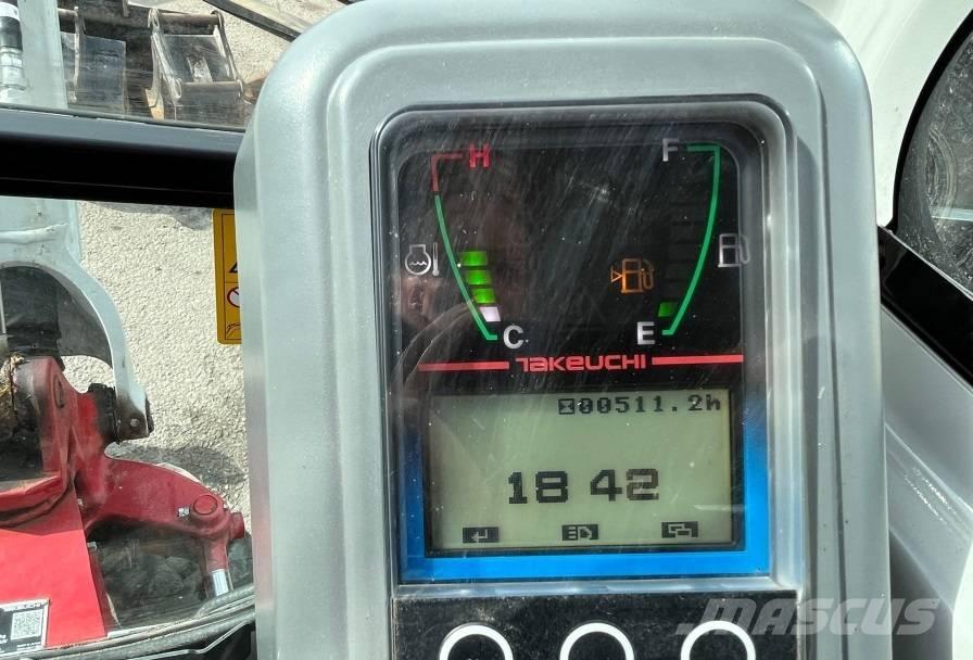 Takeuchi TB 216 Mini pelle < 7t