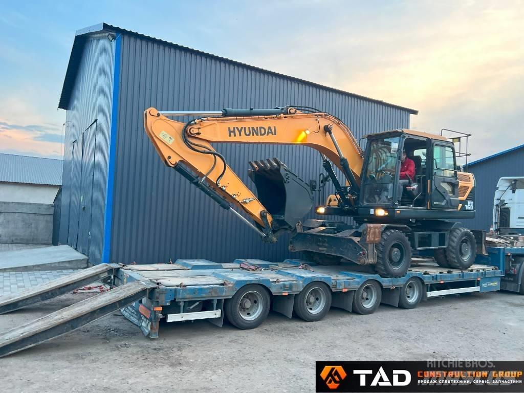 Hyundai HW 160 Pelle sur pneus