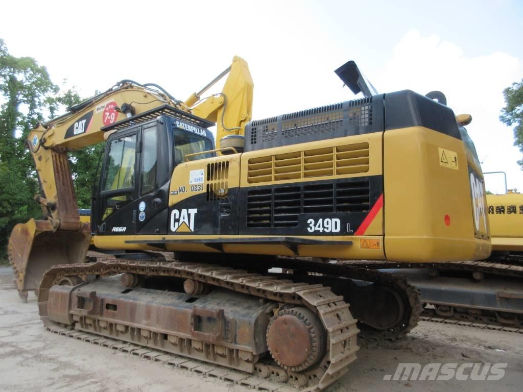 CAT 349 D Pelle sur chenilles