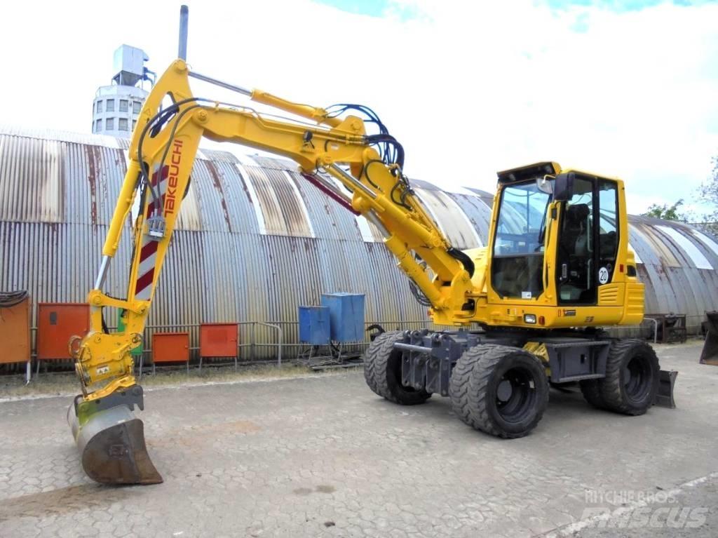 Takeuchi TB 295 W-2 Pelle sur pneus