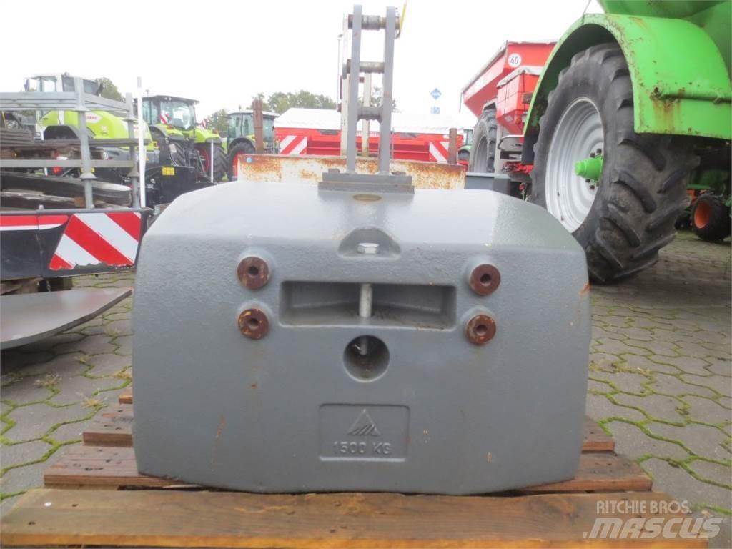 Agri CON 1500KG Plateau à paille