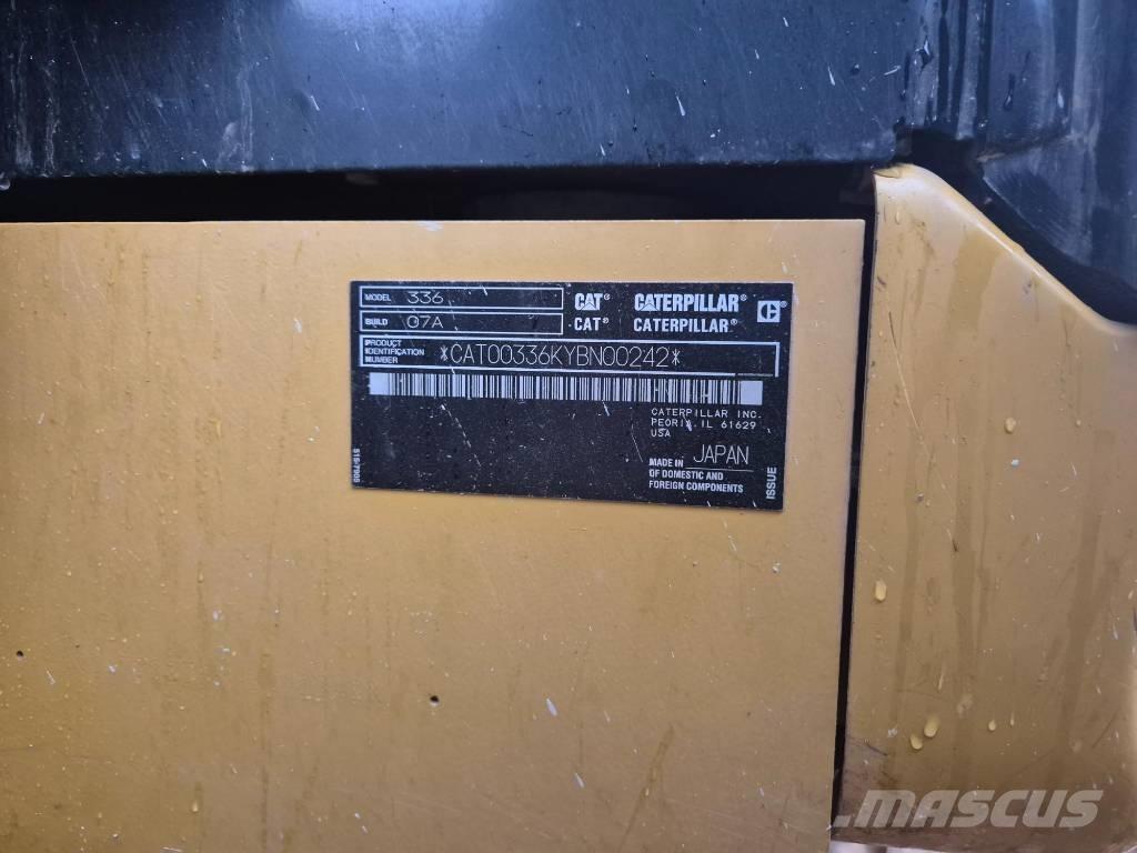 CAT 336 Pelle sur chenilles