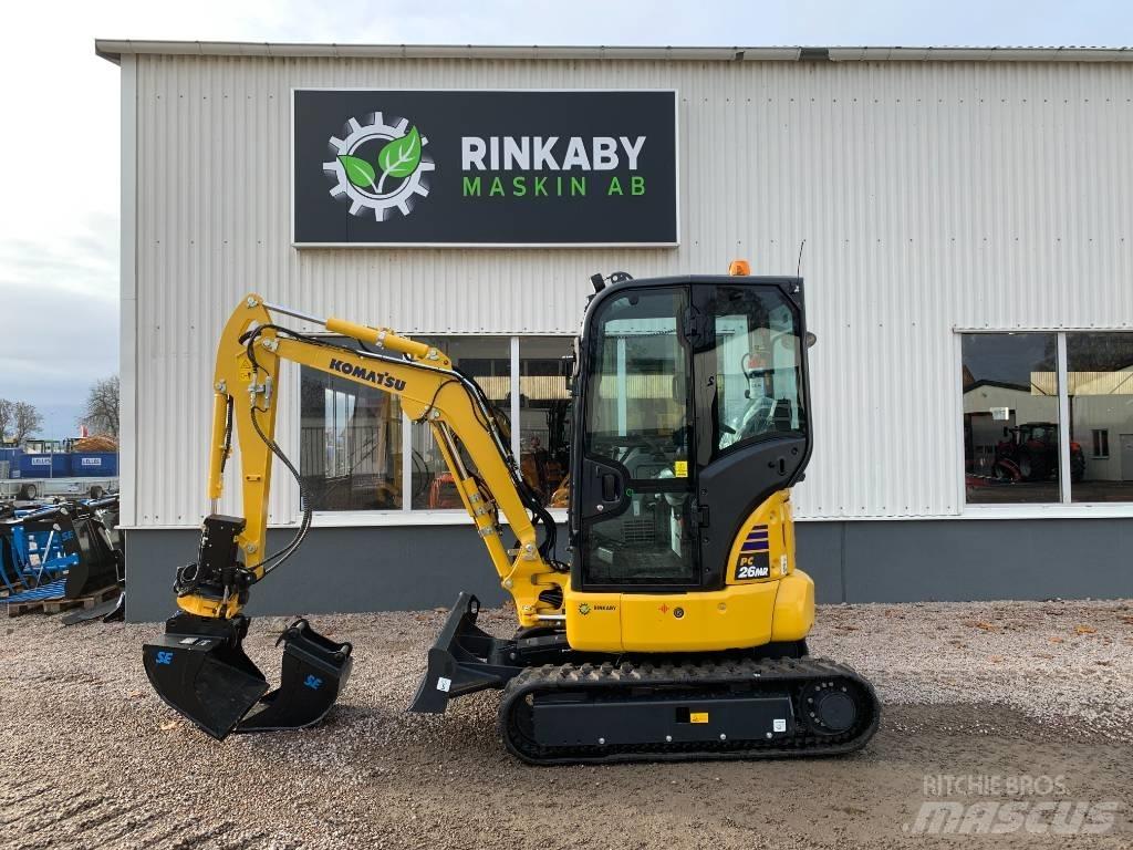 Komatsu PC26 MR-5 Mini pelle < 7t