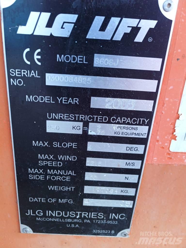 JLG 860 SJ Nacelles télescopiques