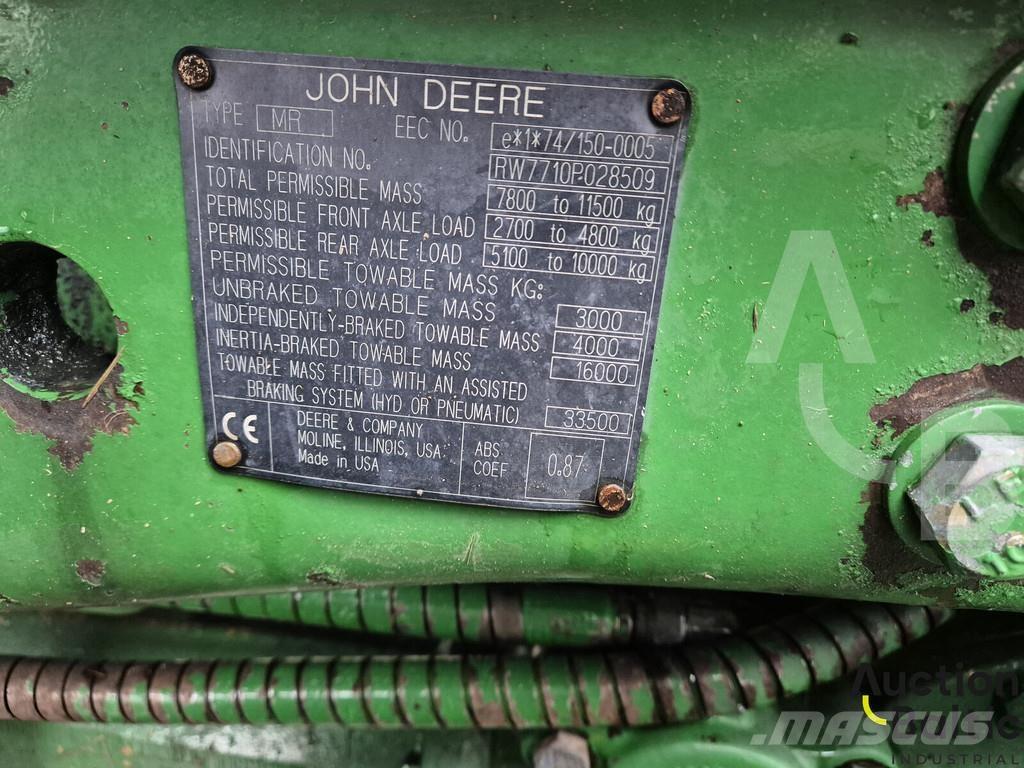John Deere 7710 Tracteur
