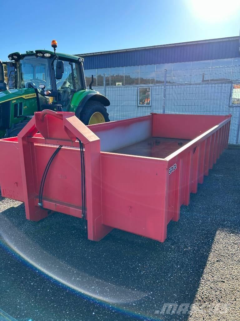 Bigab 242 SCHAKTFLAK Remorque porte container