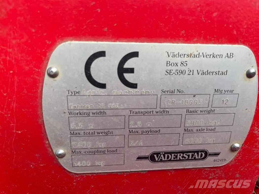 Väderstad Carrier650 Crover crop