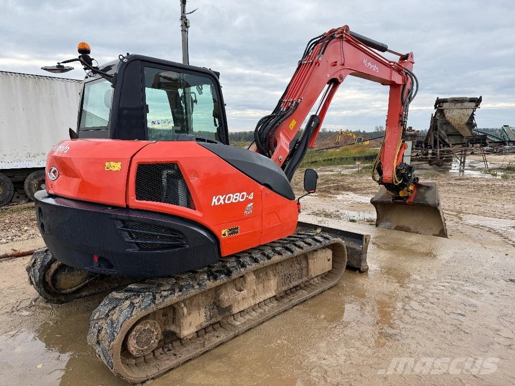 Kubota KX 080-4 Mini pelle < 7t