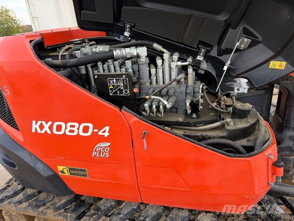 Kubota KX 080-4 Mini pelle < 7t