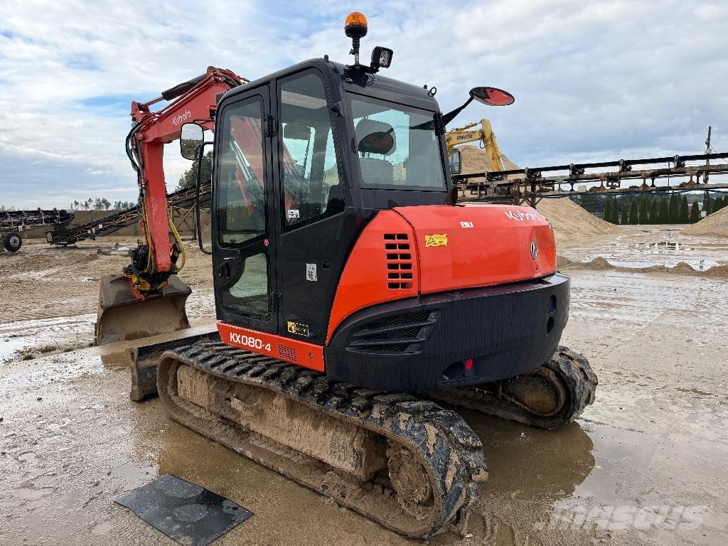 Kubota KX 080-4 Mini pelle < 7t