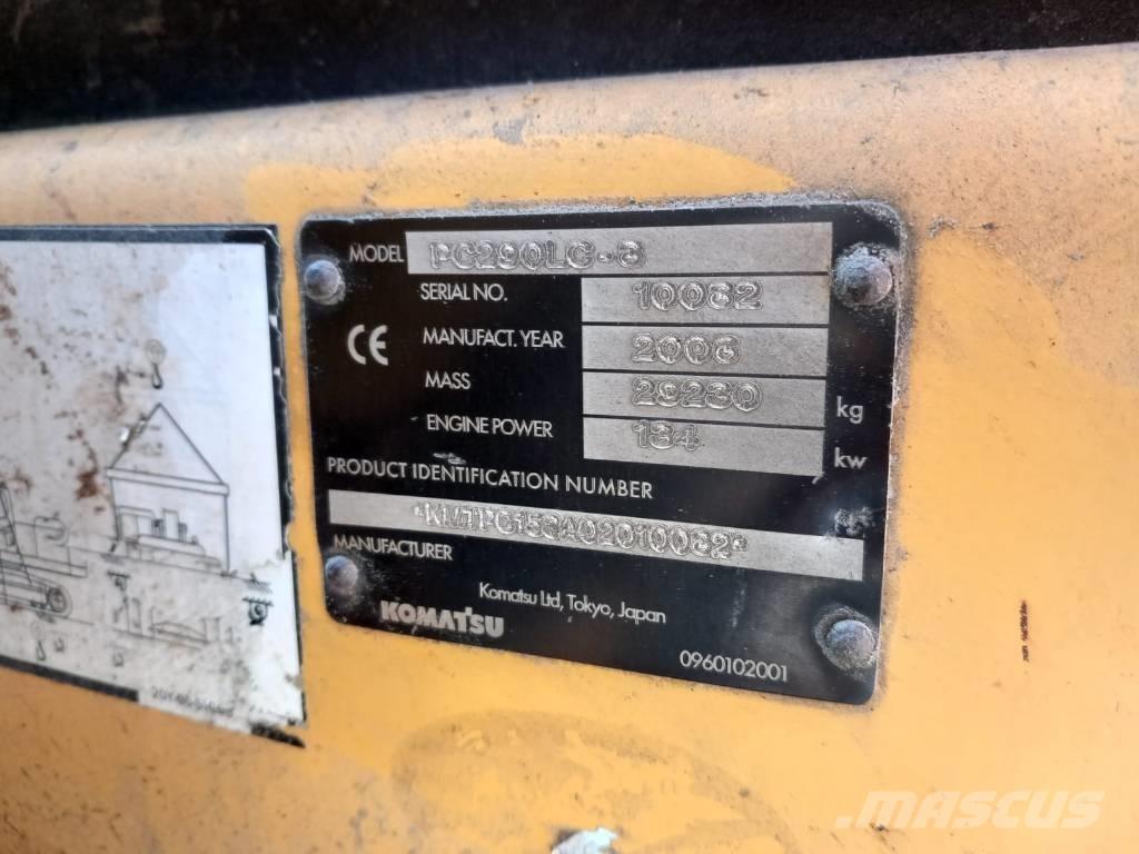 Komatsu PC 290 LC-3 Pelle sur chenilles