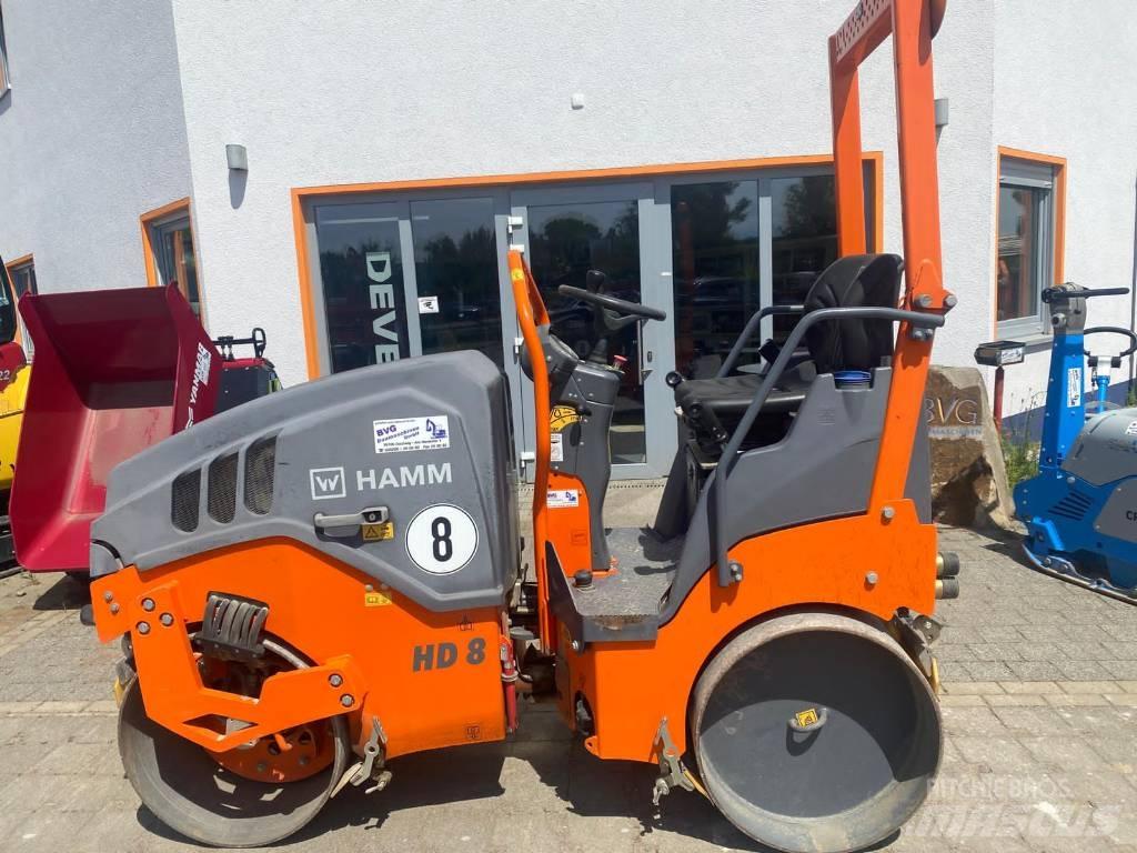 Hamm HD8VV Rouleaux tandem