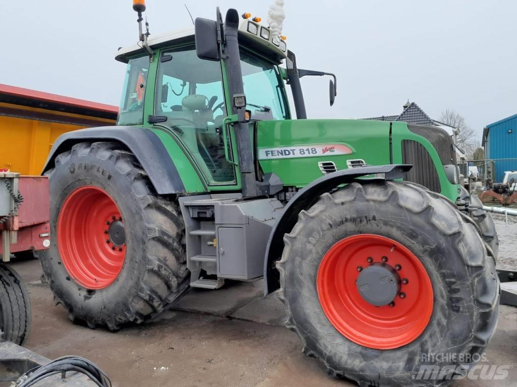 Fendt 818 Vario TMS Tracteur