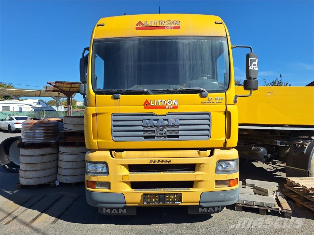 MAN TGA 28.430 6X2 Camion plateau